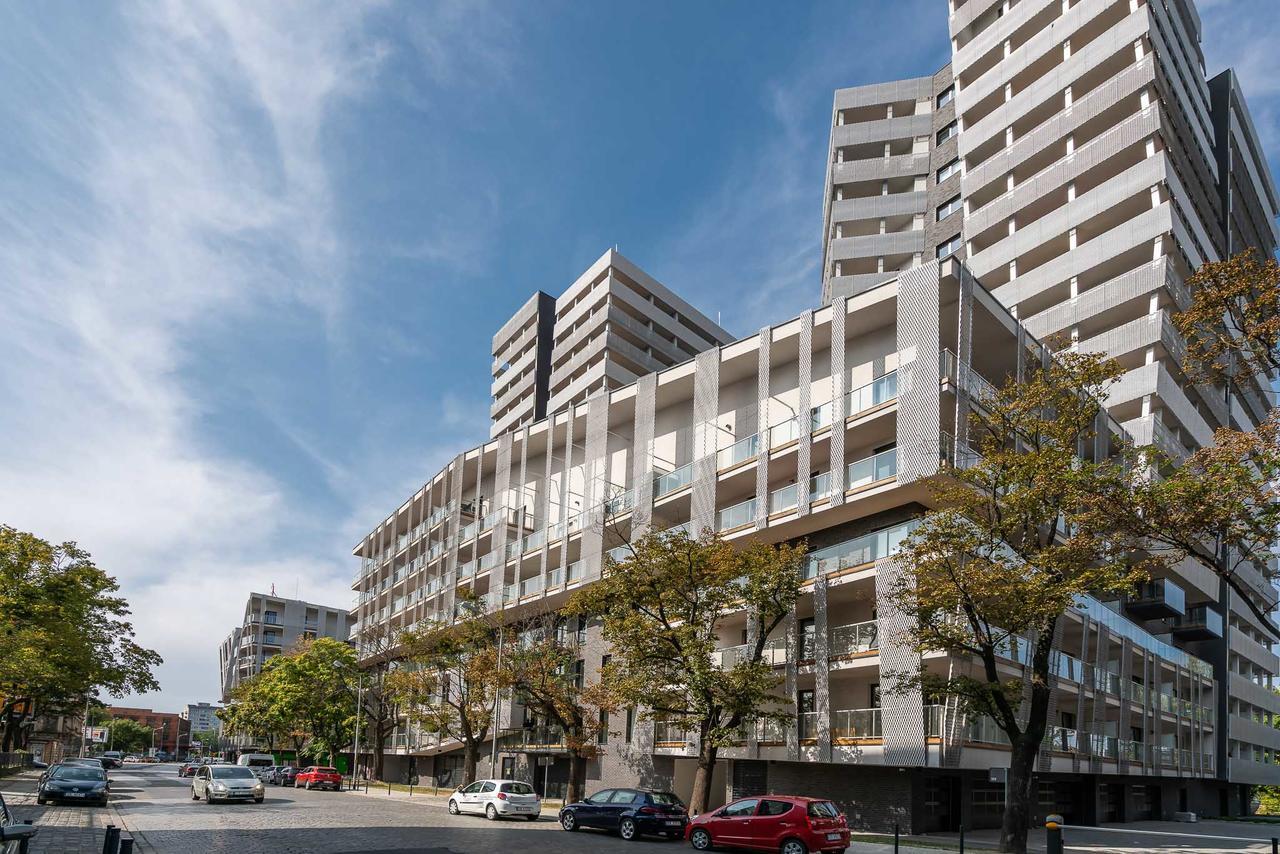 Rentplanet - Apartamenty Atal Tower 브로츠와프 외부 사진